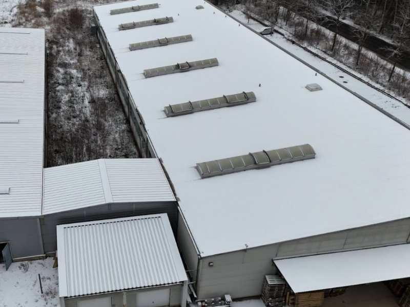 pv-investment-turnkey-luftaufnahme Dachfläche für PV-Investment